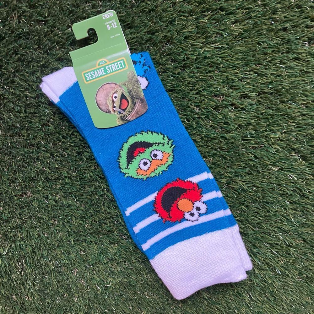 Sesame Street Elmo Crew Socks